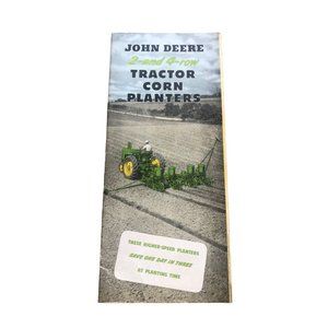 John Deere 2-and 4-row tractor corn planters 1950